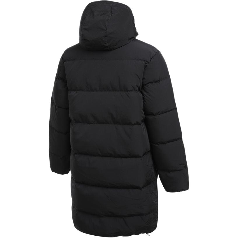 Jordan Long Thick Warm Hooded Down Jacket Men Outerwear Black FB7314-010