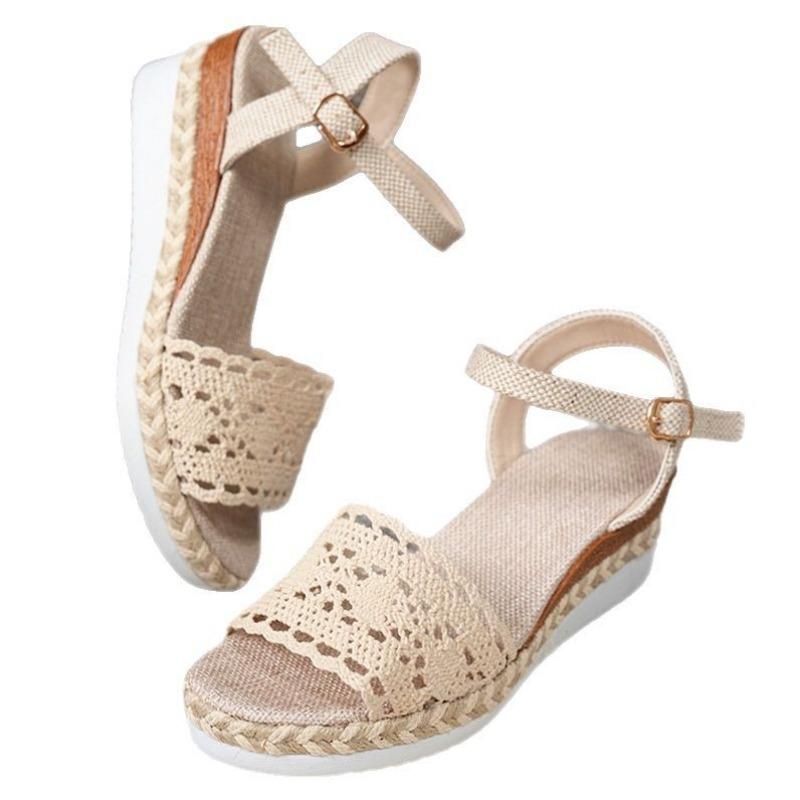 Fashion Women Sandals Summer Casual Luxury Flat Sandals Platform Shoes for Women 2025 New Designer Fashion Sandals Sandalias De Mujer