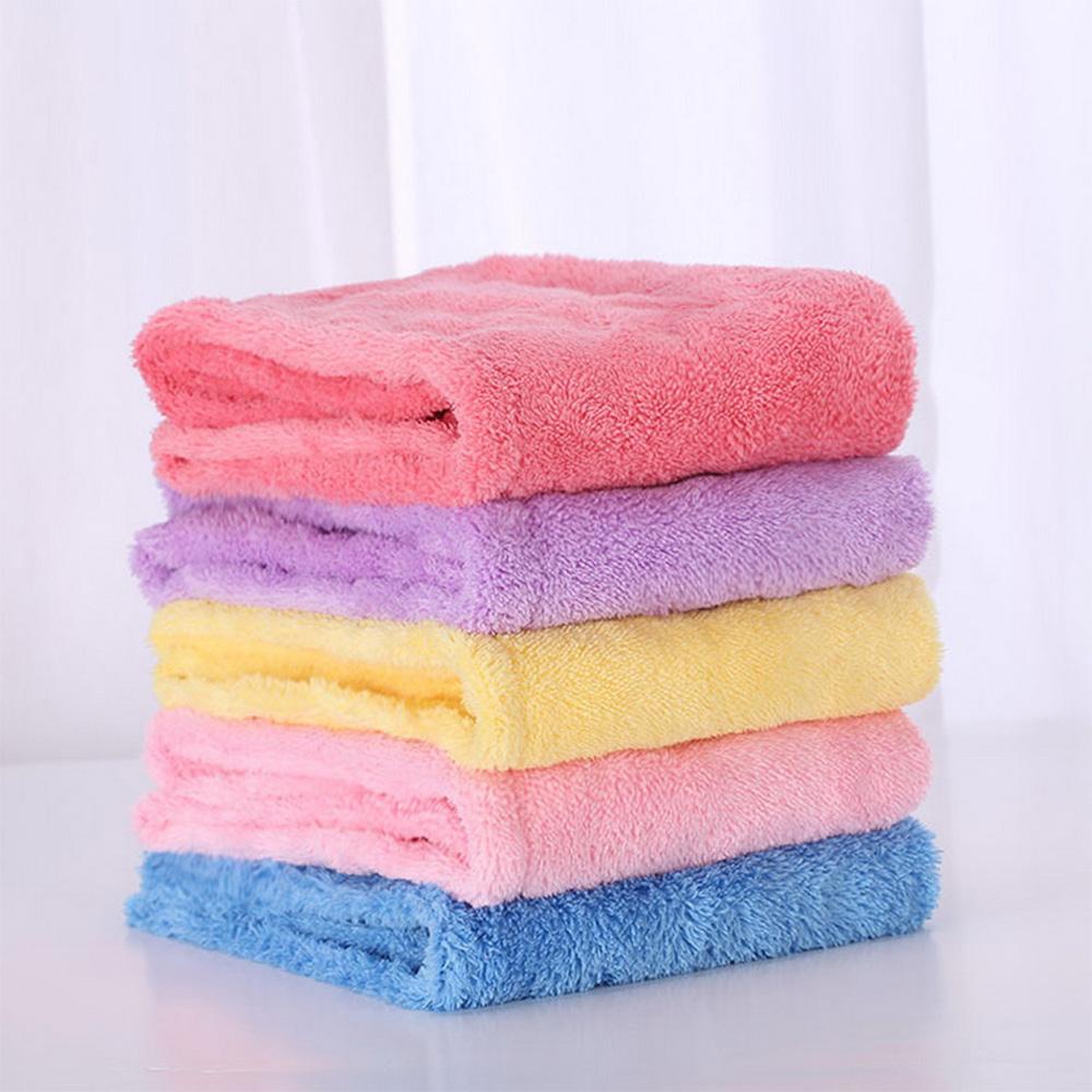 Gorro de Cachemira Coral para Cabello Seco Gorro de Rápida Absorción de Agua Gorro de Ducha