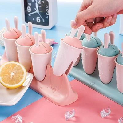 Creative Ice Cream Mold Home Made Popsicle Popsicle Ice Cream Ice Cream Grinder Homemade Frozen Ice-Cube Children Cute