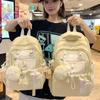 Schoolbag Lightweight High-value Ins Style Schoolbag, Junior High School Girls, High School Students, Grades 3 To 6, Large-capacity Backpack
