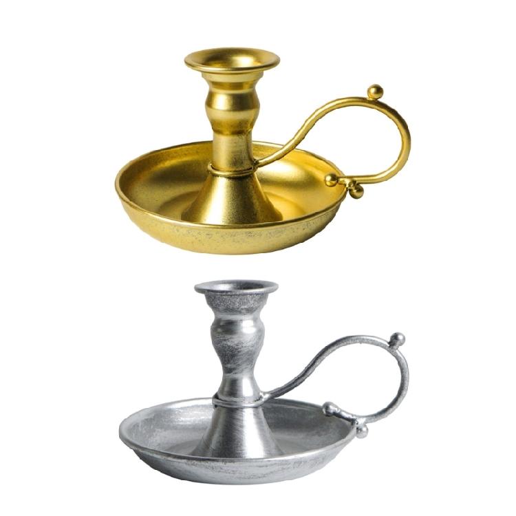 Metal Iron Taper Candle Holders Retro Candlestick Holders for Dinner Room Table Centerpieces Party Wedding Home Decors