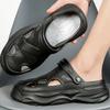 Fashion Ultralight Men's Sandal with Platform Height Adult Big Size Original High Quality Clearance Sale Luxury Designer 2025 Male Shoe