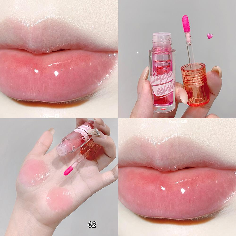 

CAPPUVINI Увлажняющее масло для губ Избыток влаги Изменение температуры Для осветления морщин на губах Стекло Питательный Показать Нежный