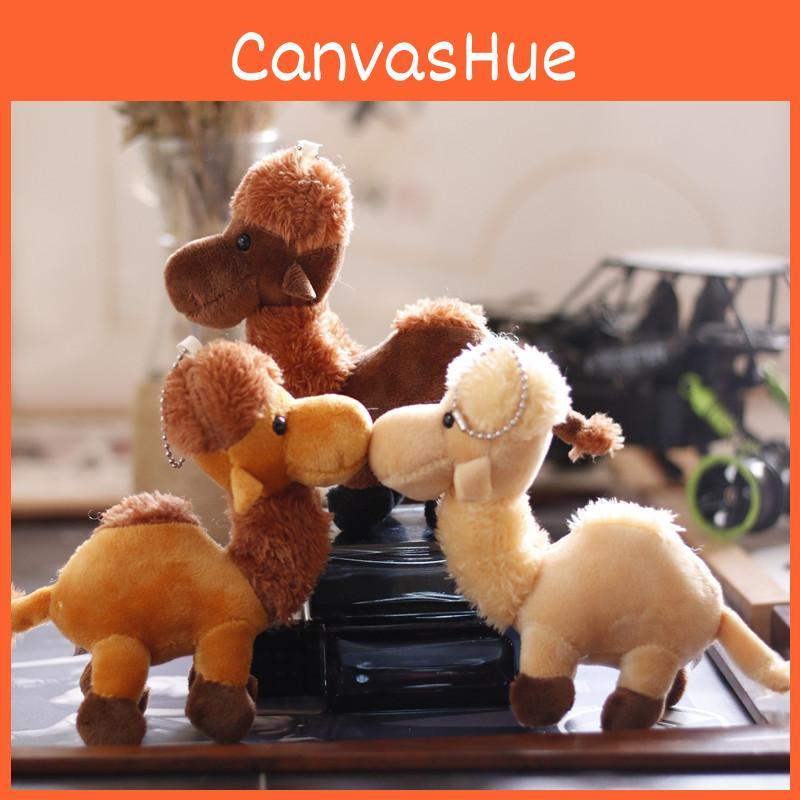 Soft Sponge-filled Plush Camel Toy Charming Keychain For Children's Bags