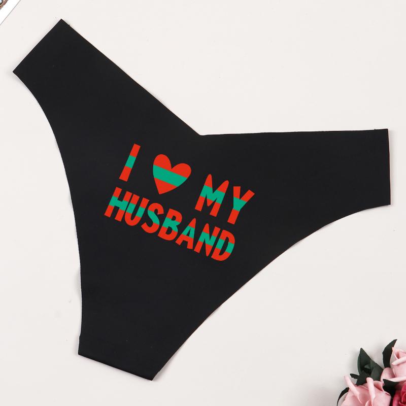 

Varsbaby Женские сексуальные тонкие и удобные бесшовные трусы с набивным рисунком XL чёрный