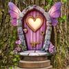 Forest-themed Fairyland Wooden Handicrafts for Garden Tree Decorations, Wall Ornaments, Atmosphere-enhancing Garden Layout Props