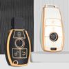 TPU Car Key Case Cover Shell for Mercedes Benz W204 W205 W206 W212 W213 W221 W222 W223 W463 A C E S Class GLA GLE GLC GLK GLS