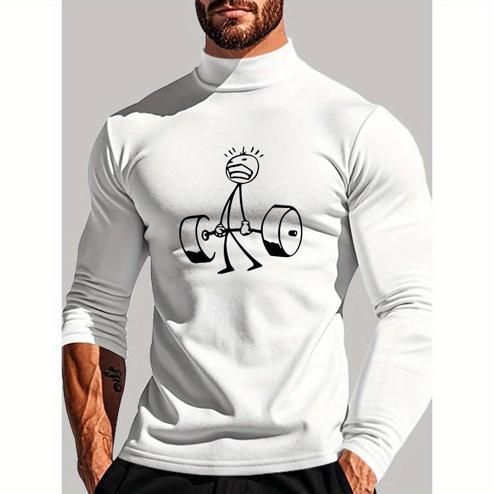 

Office Wear & Evening Outings, Men s Long Sleeve Top XXL білий