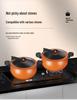 Chubby Multi-functional Non-stick Pressure Cooker for Gas & Induction Cooktops