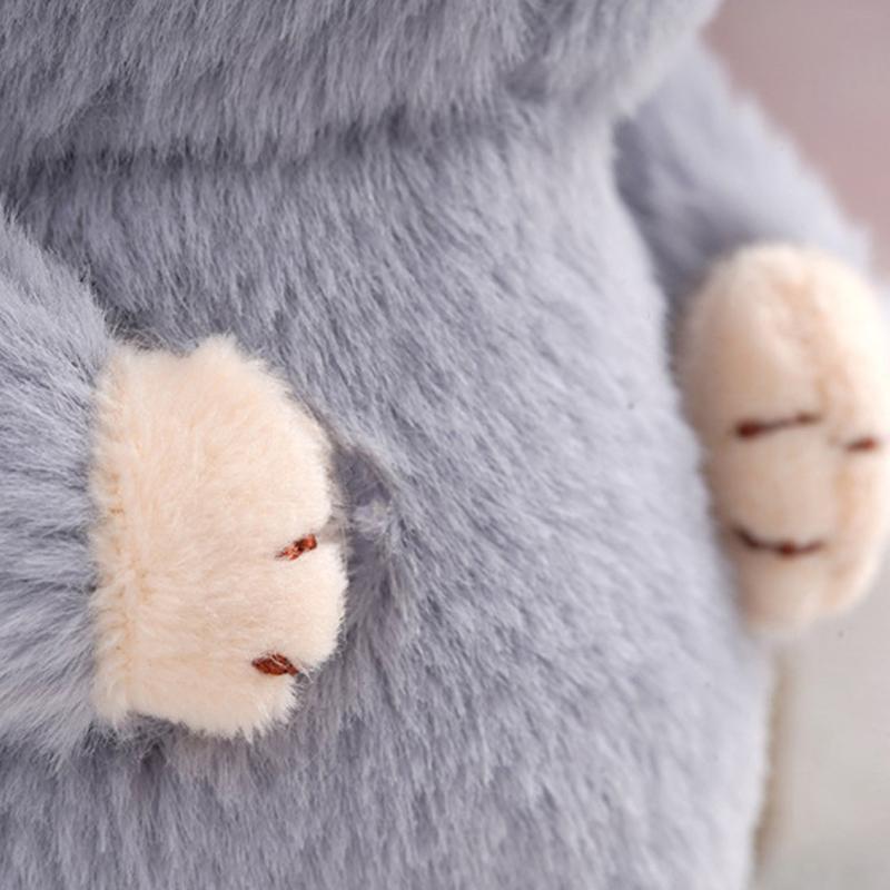 Long-Eared Rabbit Doll Pendant Cute Little White Rabbit Plush Gift Doll Bag Keychain Pendant Gift Children Sleeping Doll