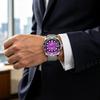 Pagani Designs New GMT Men's Mechanical Watch Luxury Sapphire Stainless Steel Ceramic Bezel Business Men's Automatic Watch