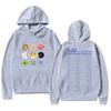Djo Another Bite Tour 2026 Mikina Joe Keery The Crux Grafické Oblečení Dlouhý Rukáv s Kapucí High Street Mikina Unisex Mikina