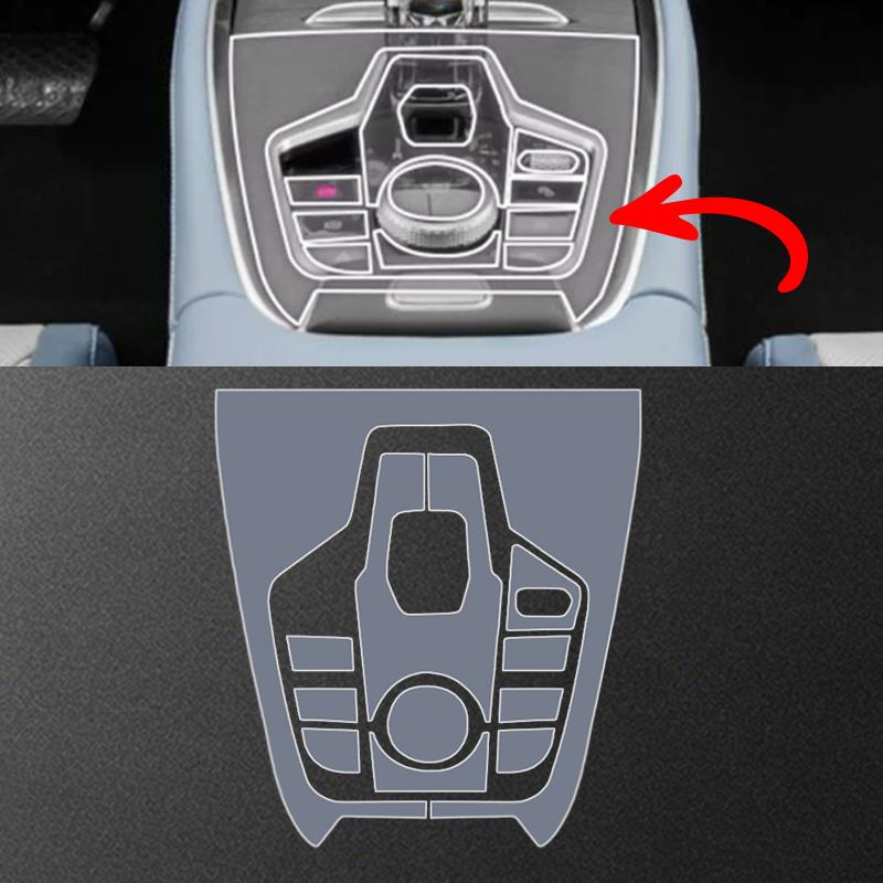 For Chery Tiggo 5X High Energy Edition 2025 Interior Door Panel Gear Shift Lifting Panel TPU Transparent Film