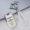 Car Remote Smart Key Case Cover For Kia Ceed Cerato Optima Rio Rio5 Sorento Sportage R K3 KX3 K4 K5 Shell Holder Bag Keychain