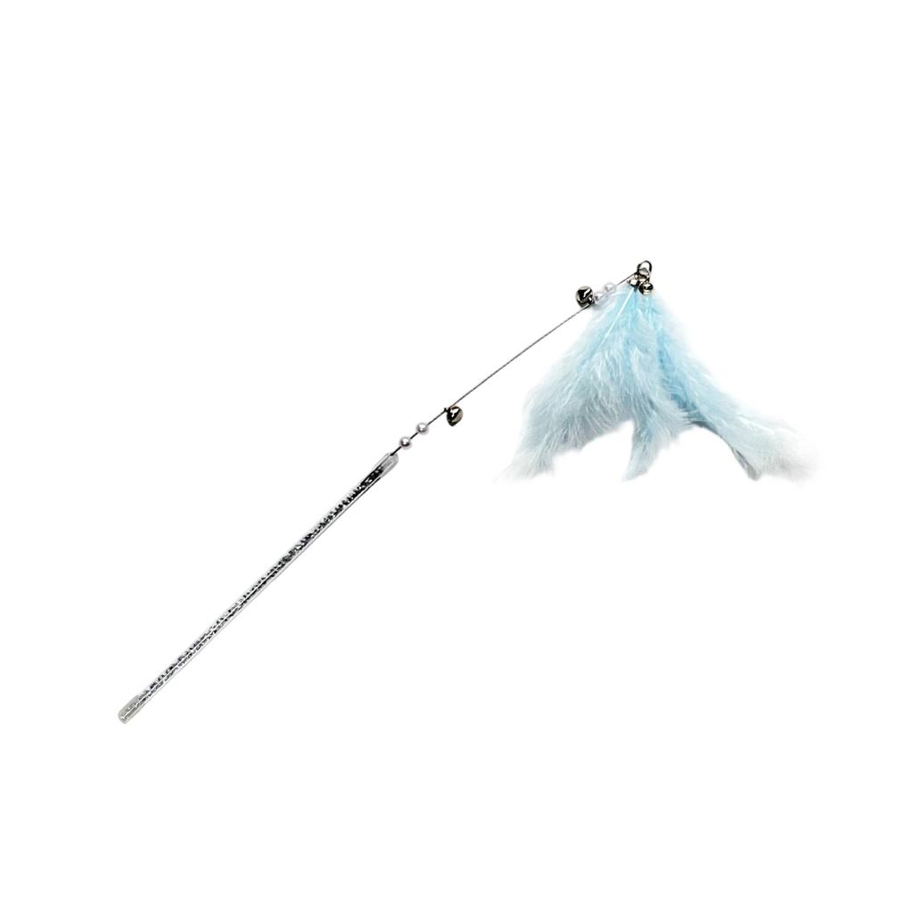 Colorful Pet Teasers, Feather Bell Toys, Suitable For Kittens To Play With, Made Of Safe Materials