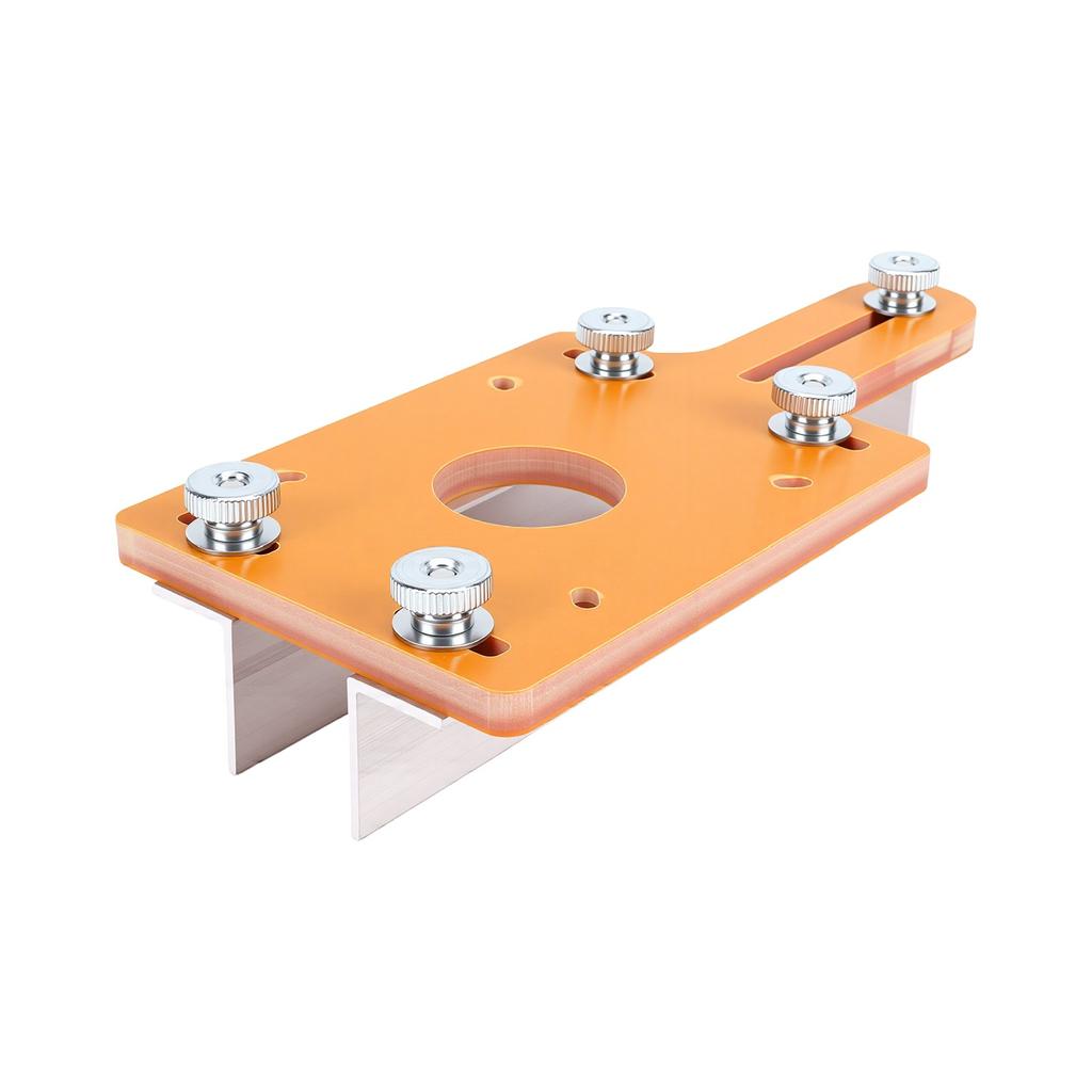 Router Jig for Slotting Wear Proof Versatile Woodworking Slotting Tool Wood Trimmer Router Base