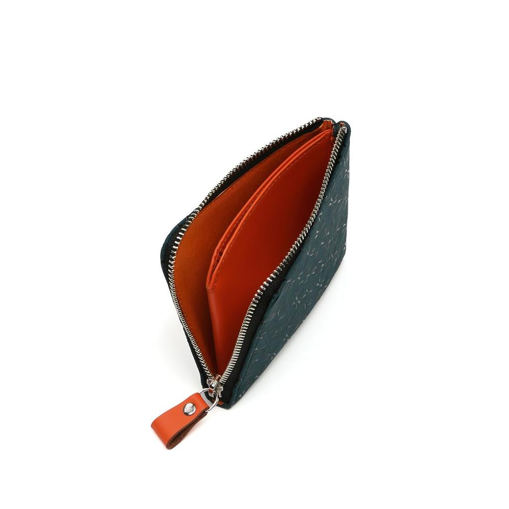 HISOCA F Coin Purse 11 9406 X Black [Inden-ya] [Inden-ya] INDEN-YA Dragonfly/Green