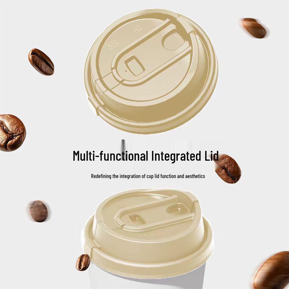 

Patented Leak-Proof 90 Caliber Multi-Functional Disposable Packaging Lid 100 pcs