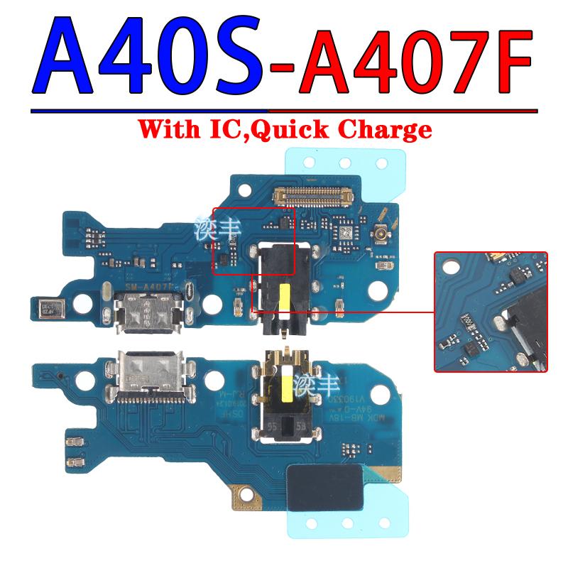 Usb Dock Charger Port for Samsung Galaxy 70 A10S A20S A30S A10E A20E A30 A40 A50 A60 A40S A50S A70S Charging Board Module