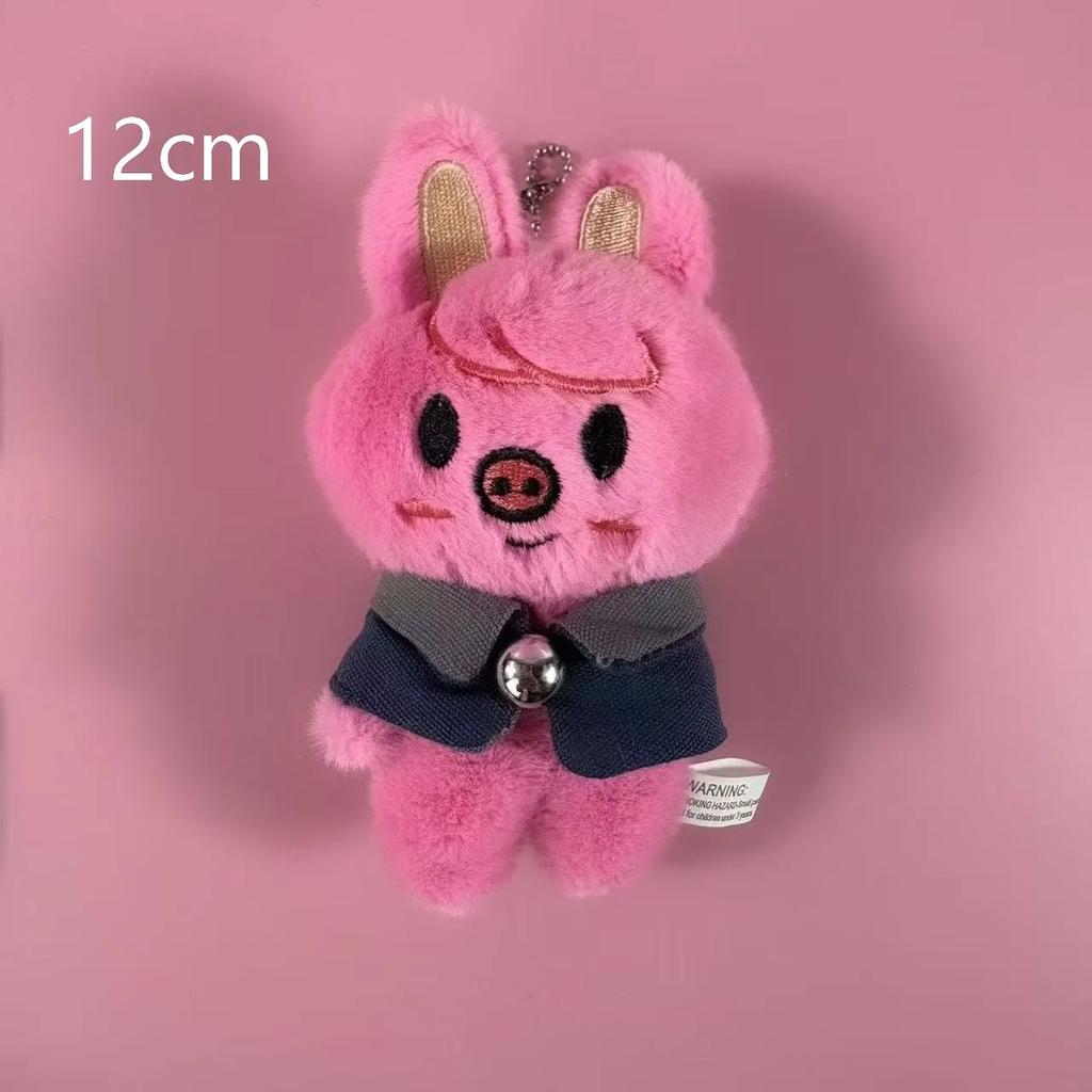 Skzoo Schlüsselanhänger Plüschtier Kawaii Skzoo Stray Wolf Plüsch Cartoon Stofftier Puppe Kawaii Begleiter Spielzeug Kindergeschenk!