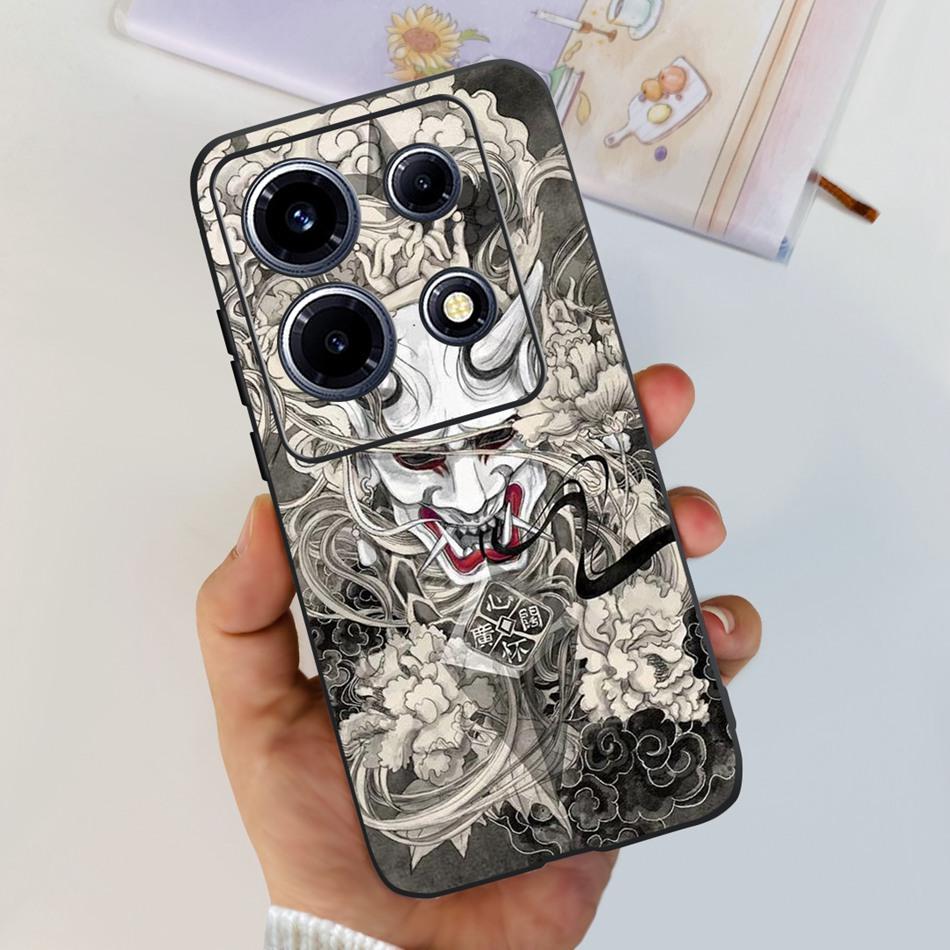 For Infinix Note 30 VIP 2023 Case X6710 Fashion Elegant Painted Soft Silicon TPU Phone Back Cover For Infinix Note30 VIP 30VIP