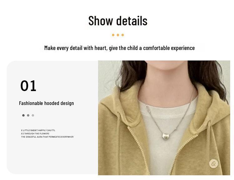 Autumn 2025 Girls' Fashion Sporty Two-Piece: Hooded Jacket & Wide-Leg Pants Set