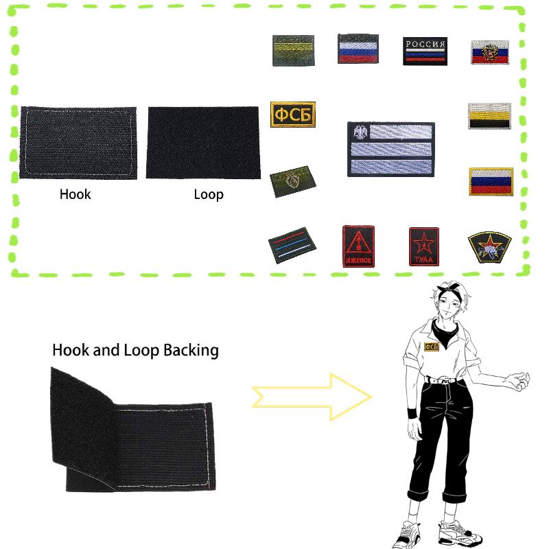 Emblem Velcro Fsb Embroidery Arm Patch Clothing Backpack Decoration Accessories