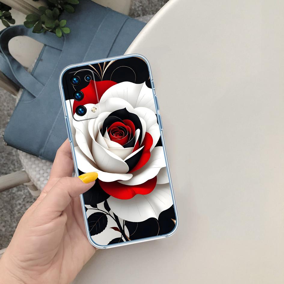 Beautiful Roses Flower Phone Case for LG K22 K30 K40 K40S K41 K42 K50 K50S K51 K51S K52 K61 K62 K71 K92 Q60 Q61 V40 V50 V60