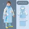 Children's Raincoat for Boys and Girls, Transparent Rain Poncho for Toddlers and Kindergarten Kids, Dinosaur Raincoat, Rain Gear