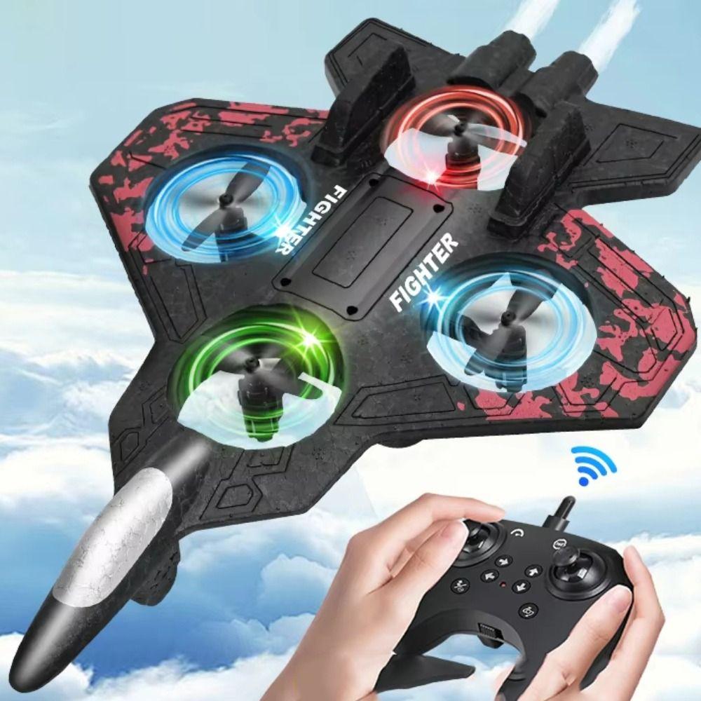 Gravity Sensing Remote Control Foam Fighter EPP Foam RC Hobby Jet Plane Kids Gifts