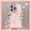 Cloud Love Doll Is Suitable for Apple 16e Mobile Phone Case 13promax Feather Yarn 15 All-inclusive Lens Film 14 Cute