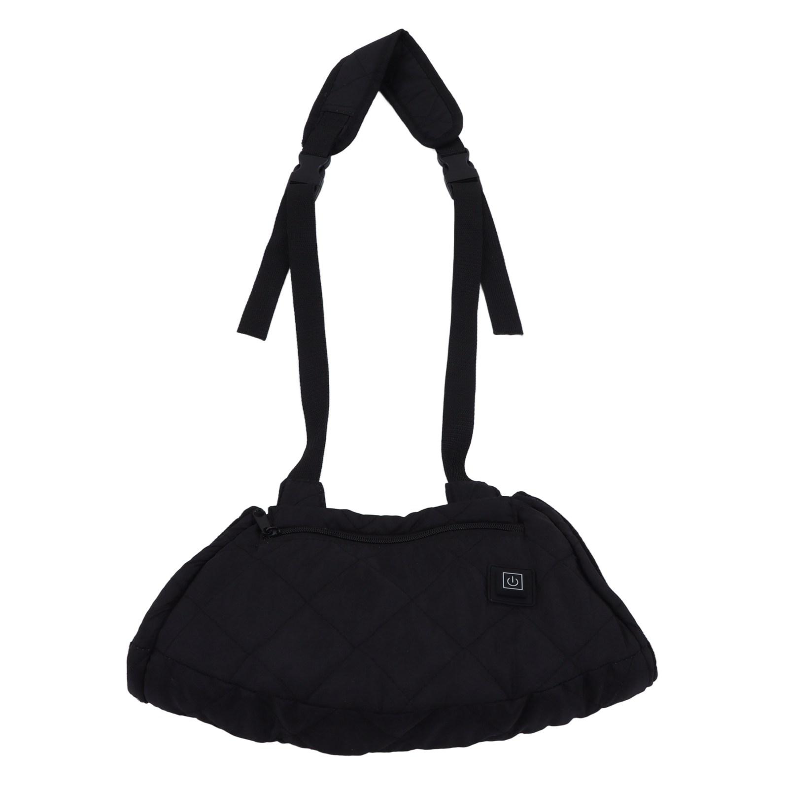 

Электрическая грелка для рук, мешочек, 3 режима регулировки, портативный, водонепроницаемый, стеганый, хлопковый, грелка для рук, муфта для рук с подогревом, черный чёрный