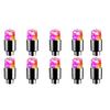 2/10Pcs Tire Valve Cap Lights Durable Tire Lights For Car Air Valve Caps With Lights For Motorcycles Bicycles Electric Vehicles