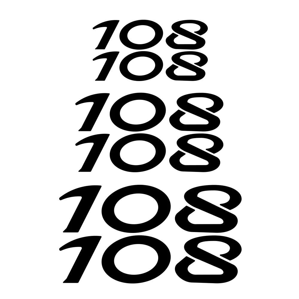 Термостойкие наклейки на тормозные суппорты автомобиля Для Peugeot 308 208 206 rifter 407 rcz 207 307 3008 108 Автостайлинг Аксессуары Black