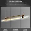 Modern Italian Minimalist Linear Pendant Light for Restaurant or Office