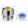 Colorful Water Flow Restrictor Plastic Flow Control Valve Shower Flow Limiter  Kitchen Bathroom