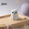 Stable Halloween Figurine 3D Printed Ghost Dog/Cat Ornaments Knitted Texture Animal Figure Decorations
