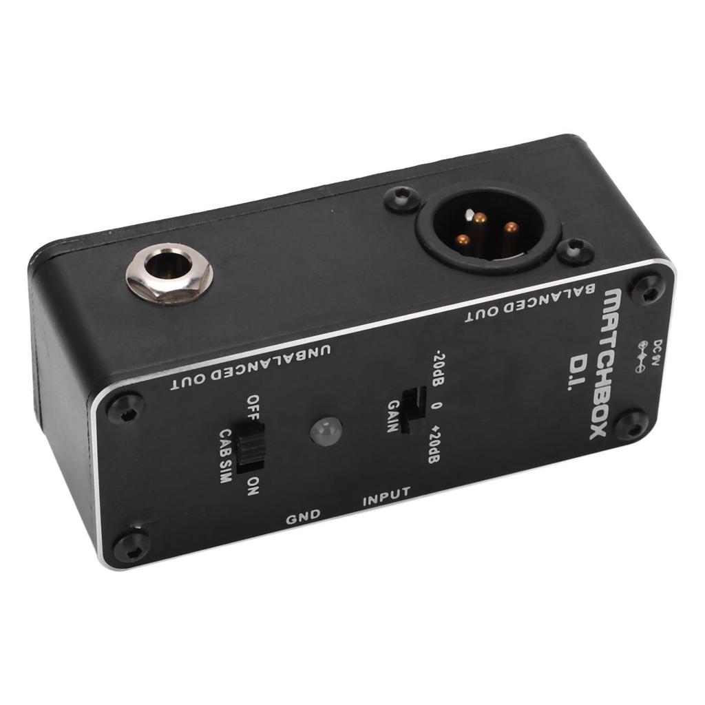 Buy DI Effect Pedal Black Multifunctional Electrical Guitar Bass Pedals