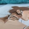 Silver Earrings with Cubic Zirkonia (2198581)