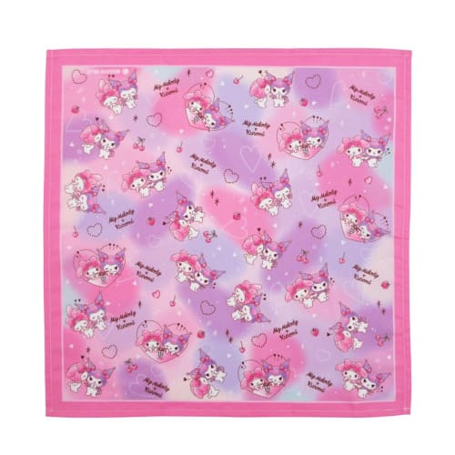 Salonge My Melody & Kuromi 43601 Set de Serviettes (3 pièces) 870900 Serviette de déjeuner Serviette de déjeuner My Melody MyMelody KUROMI