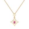 Four-Pointed Star Necklace, Women'S Light Luxury, High-End Versatile Temperament, The Same Jewelry