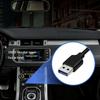 Waterproof Dual-Port USB3.0/2.0 Square Buckle for Car/Yacht/Motorcycle Dashboard