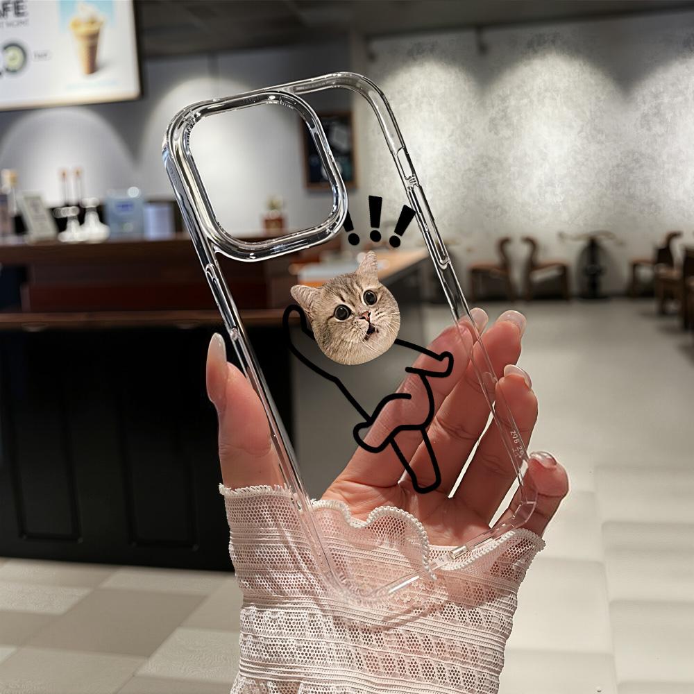 Acrylic Phone Case for iPhone 11 12 13 14 Pro 12 14 16 Pro Max for Samsung A16 A36 A56 S24 FE High-quality Painted Anti-fall Mobile Phone Case