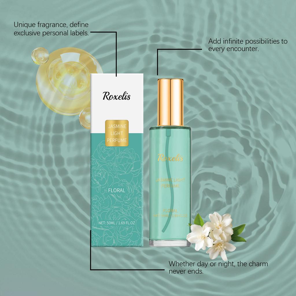 Exquisite Jasmine Perfume 50ml Natural Fresh Romantic Long Lasting Fragrance For Women