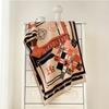 New pull hair scarf women's autumn and winter imitation cashmere scarf women's winter travel windproof warm shawl