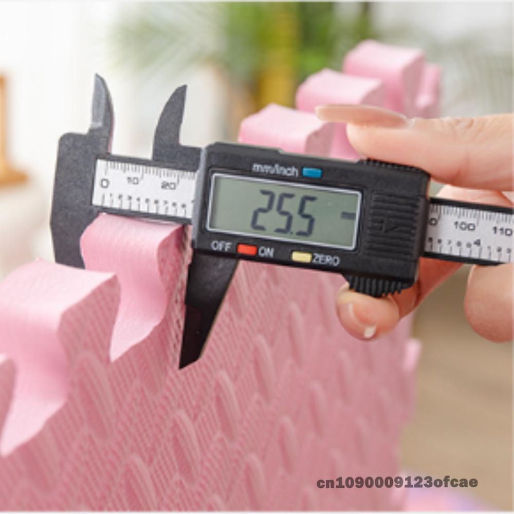 30x30x2.5cm 6 Piece Children's Puzzle Mat EVA Interlocking Foam Mat Baby Play Rug Soft Non Slip Anti Fall Fitness Mat Home Decor