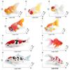 Ornamental Fish Model: Red-crowned Crane & Skygazer Dragon with Water-bubble Eye Shubunkin Goldfish Koi