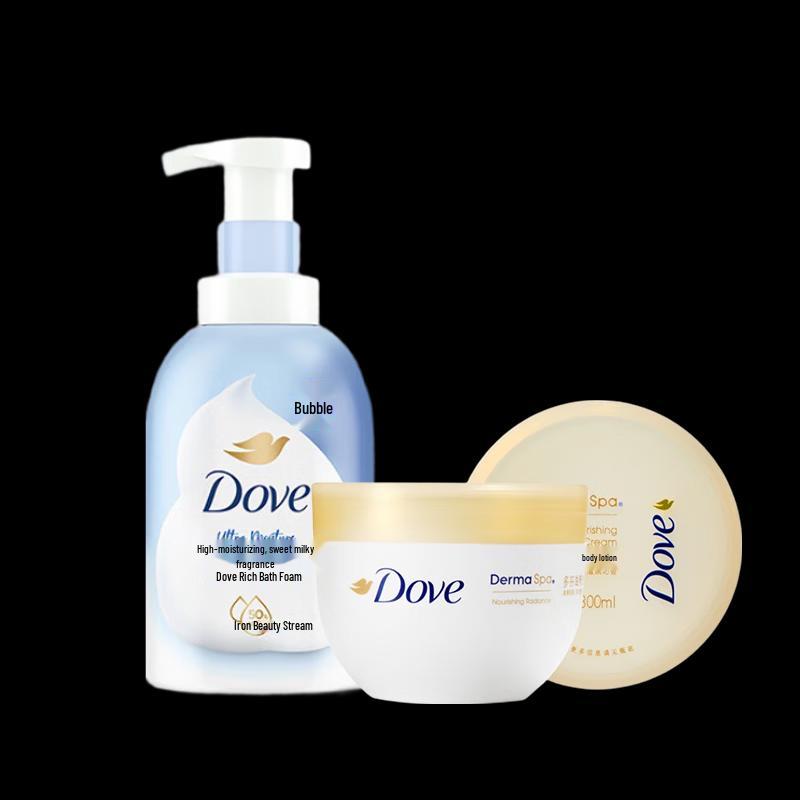 Набор Dove Глубокое питание: Гель для душа и Лосьон для тела