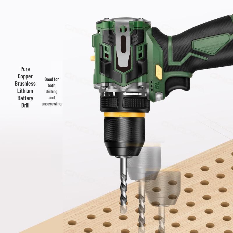 16.8V Brushless Lithium Battery Handheld Multi-Function Electric Drill & Screwdriver